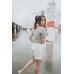 Sweetheart Ribbed Crop Top